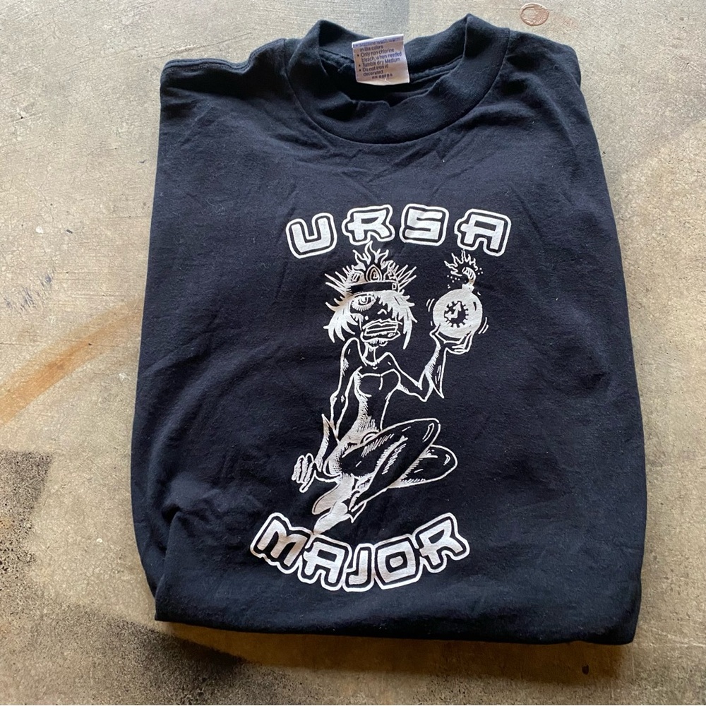 Vintage 90s Ursa Major Shirt Size XL Punk Grunge Band Indie Austin Texas